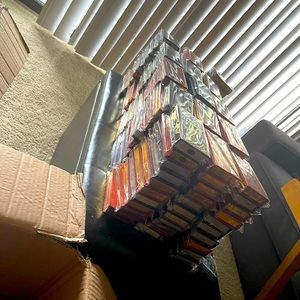 Over 80 pairs of lashes, 90 lash glue along with lash applicators and scissors!